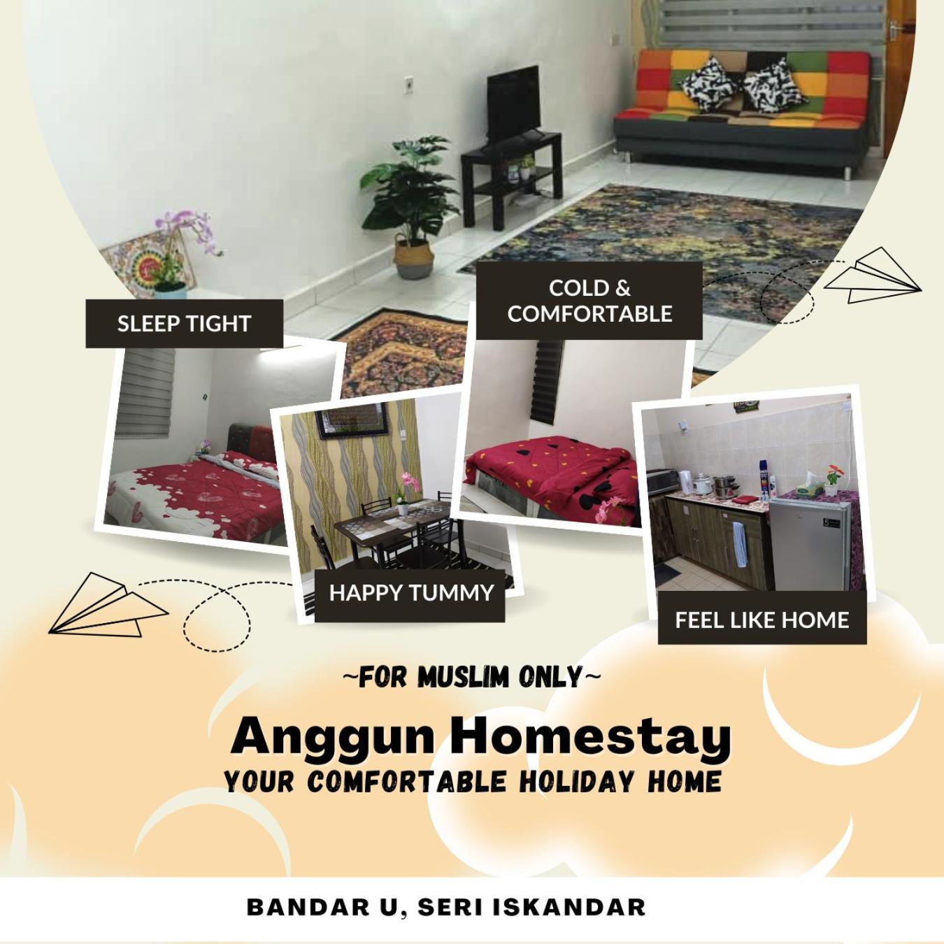 Anggun Homestay Seri Iskandar Dış mekan fotoğraf